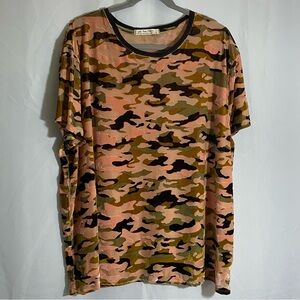 We The Free Camo Tee - Pink, Green, Black